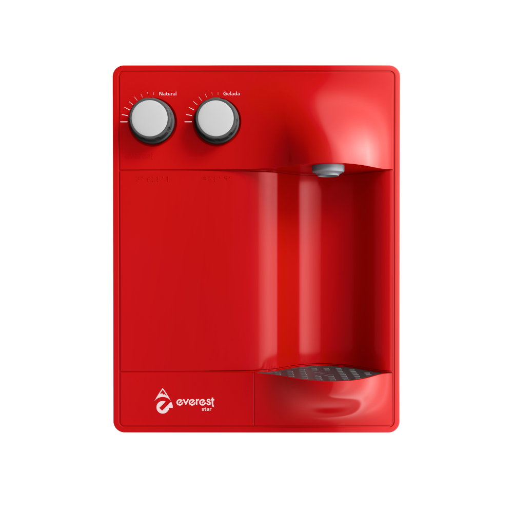 Purificador Everest Plus Vermelho