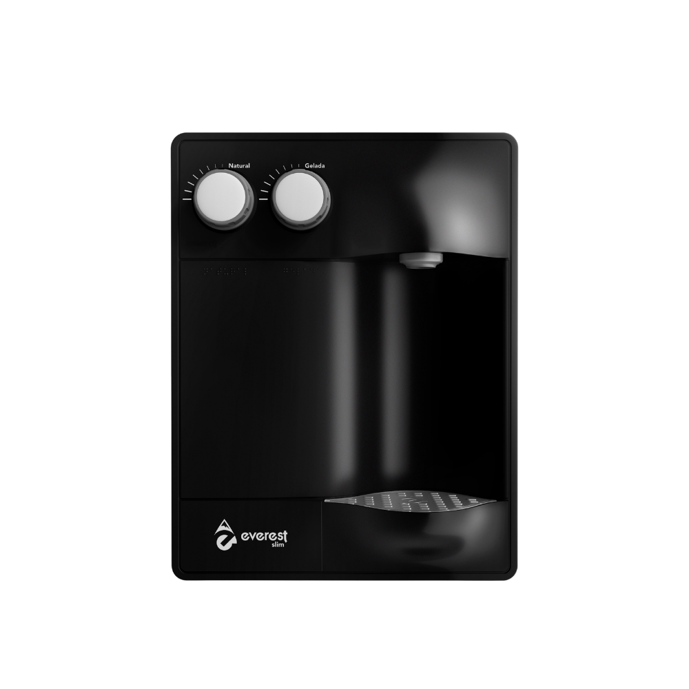 Purificador Everest Slim Preto
